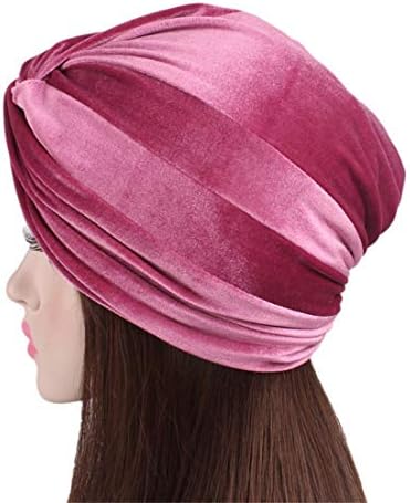 HZUX Домот Муслимански Hijab Turban Глава Заврши Капа Headwear Индија Шапка Исламската Шапка Рак Chemo Капи