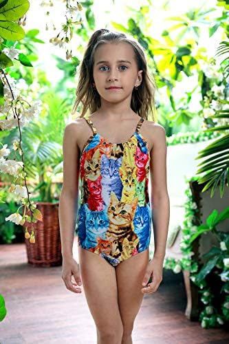 Idgreatim Малку Девојки Едно Парче бански костуми perfect Брз Сува Плажа Бански Костим за на Плажа 3-10 Години