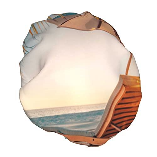 Дек Столици На Плажа Во Летниот Печатени Двојно Водоотпорен Туш Капа,Туш Капа За Жените Обновливи Водоотпорен Туш Капи
